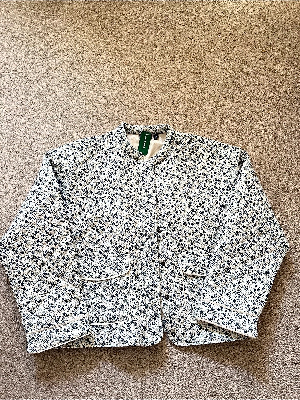 Floral quilted Jacket